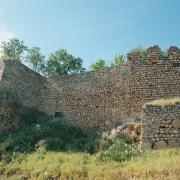 Τα τείχη τους κάστρου της Λαμίας